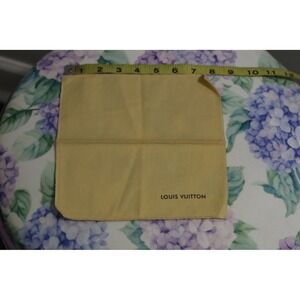 louis vuitton flat square dust‎ bag 8.5" x 8.5" #10